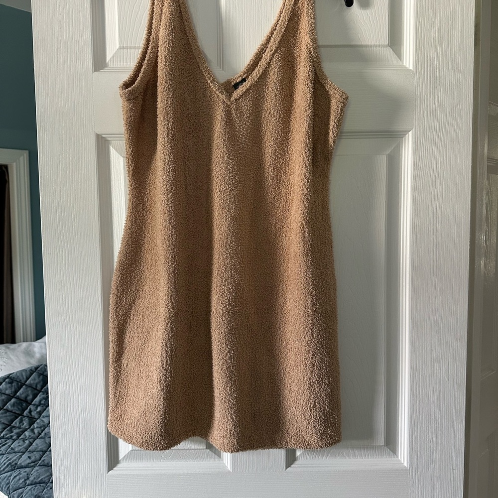 Wild Fable Tan Fuzzy Knit Top